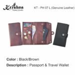 Genuine Leather Document/Passport Holder KT - PH 07 L