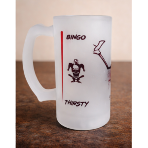 Customized Frosted Beer Mug – Graphic & Logo Print