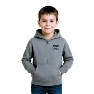 Half Zipper Hoodies for Kids