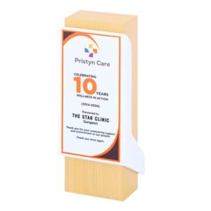 Customized Wooden Appreciation Memento