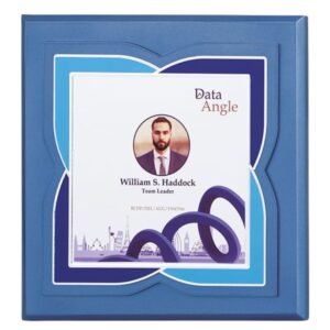 Premium Blue Frame Customized Memento