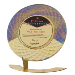 Premium Crystal Shield Recognition Memento