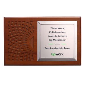 Premium Laser-Cut Custom Trophy – 9.75_ × 6