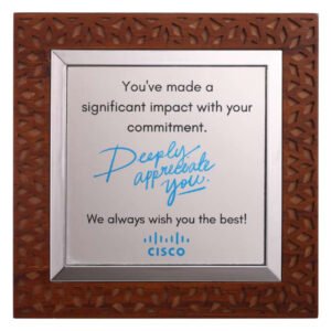 Premium Laser-Cut Trophy with Custom Print – 9_ × 9