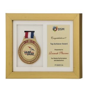 Premium Medal Frame Memento