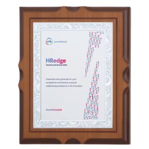 Premium Wooden Plaque Memento