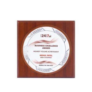 Premium Wooden Plaque Memento