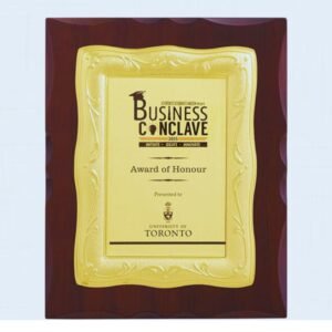 Premium Wooden Award Plaque