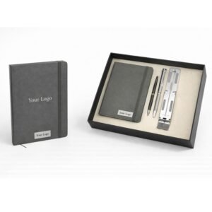 3-in-1 Premium Customized Corporate Gift Set with Laptop Stand & Metal Pen (Model H972)