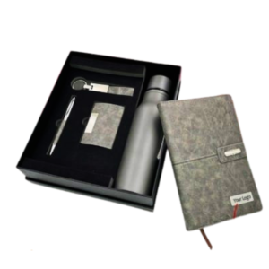 5-in-1 Premium Customized Corporate Gift Set with Metal Keychain (Model H935)