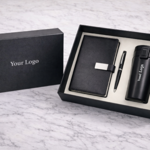 3-in-1 Premium Customized Corporate Gift Set with Notebook Diary, Vacuum Mug & Metal Pen (Model H950)