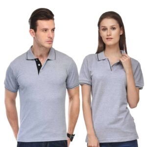 Black Trim Classic Polo Premium Customized T-Shirt