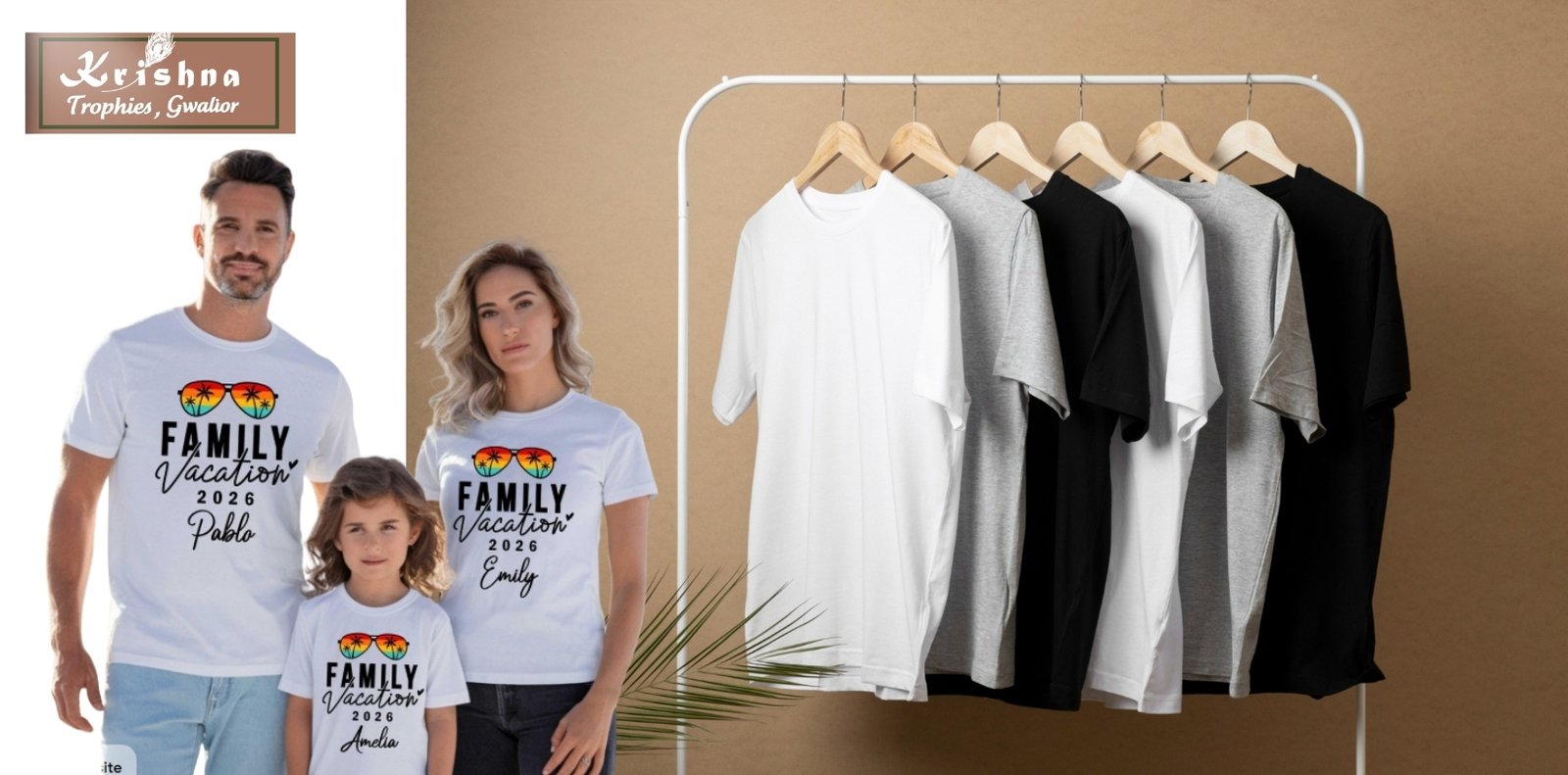 Summer Printed T-Shirts for Kids, Youth & Elders