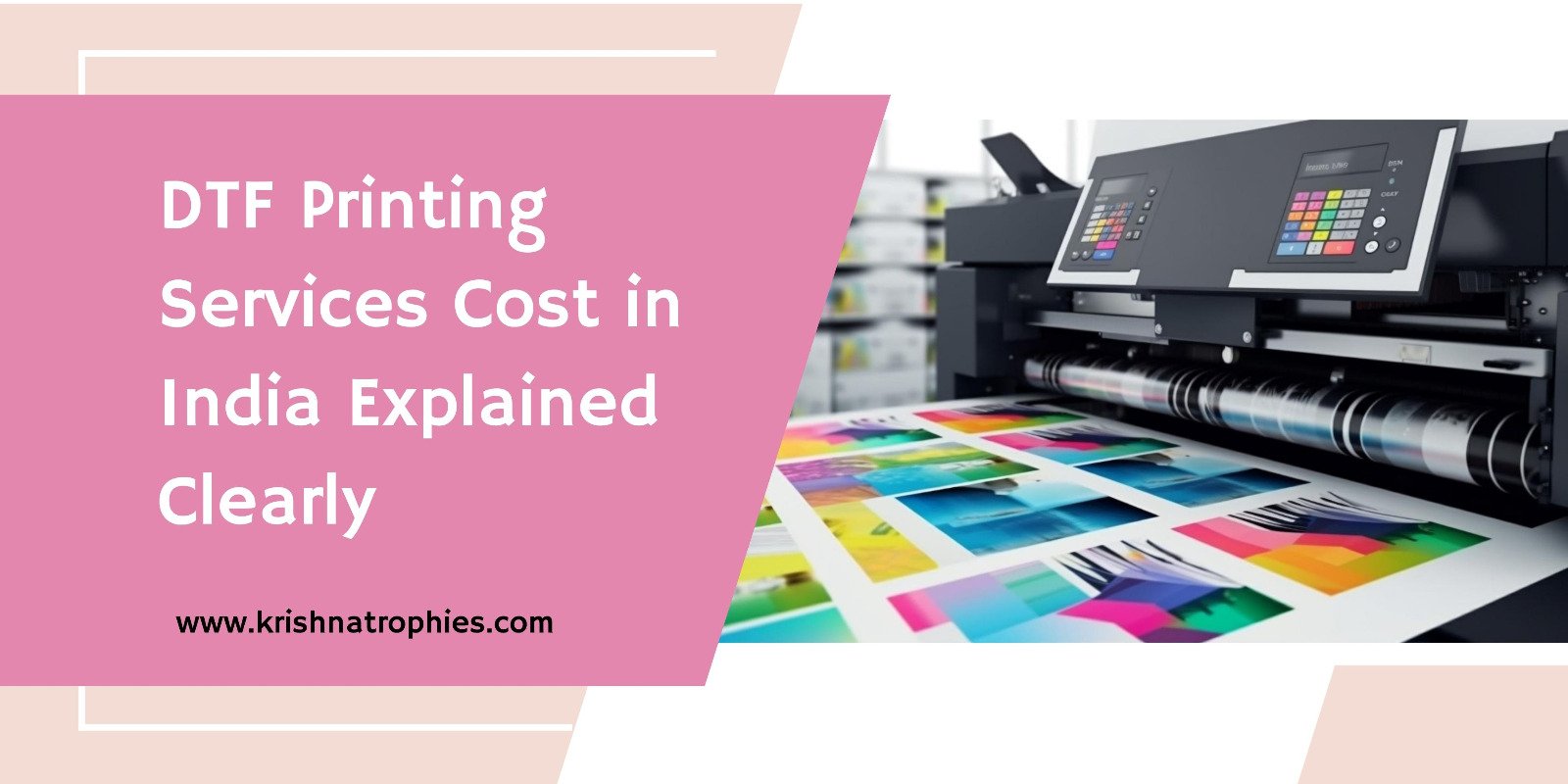 DTF Printing Services Cost in India Explained Clearly