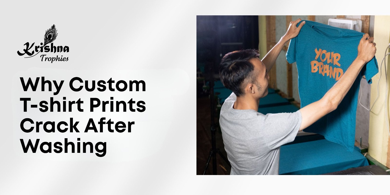Why Your Custom T-Shirt Print Cracks After Washing