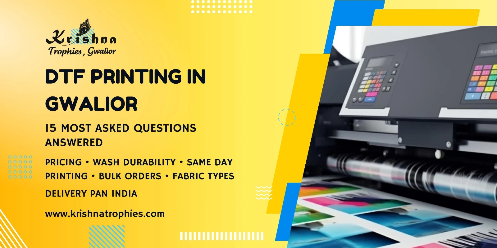 DTF Printing in Gwalior – 15 Most Asked Questions Answered