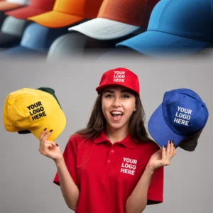 Custom Cap Printing with Logo in Gwalior – Krishna Trophies